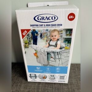 Graco Gray Shopping Cart Cover